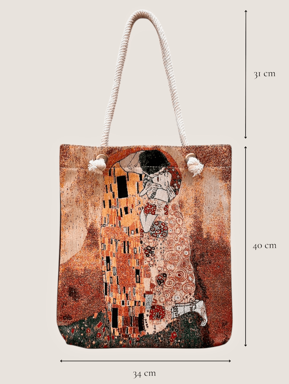 Der Kuss von Gustav Klimt - Shopper