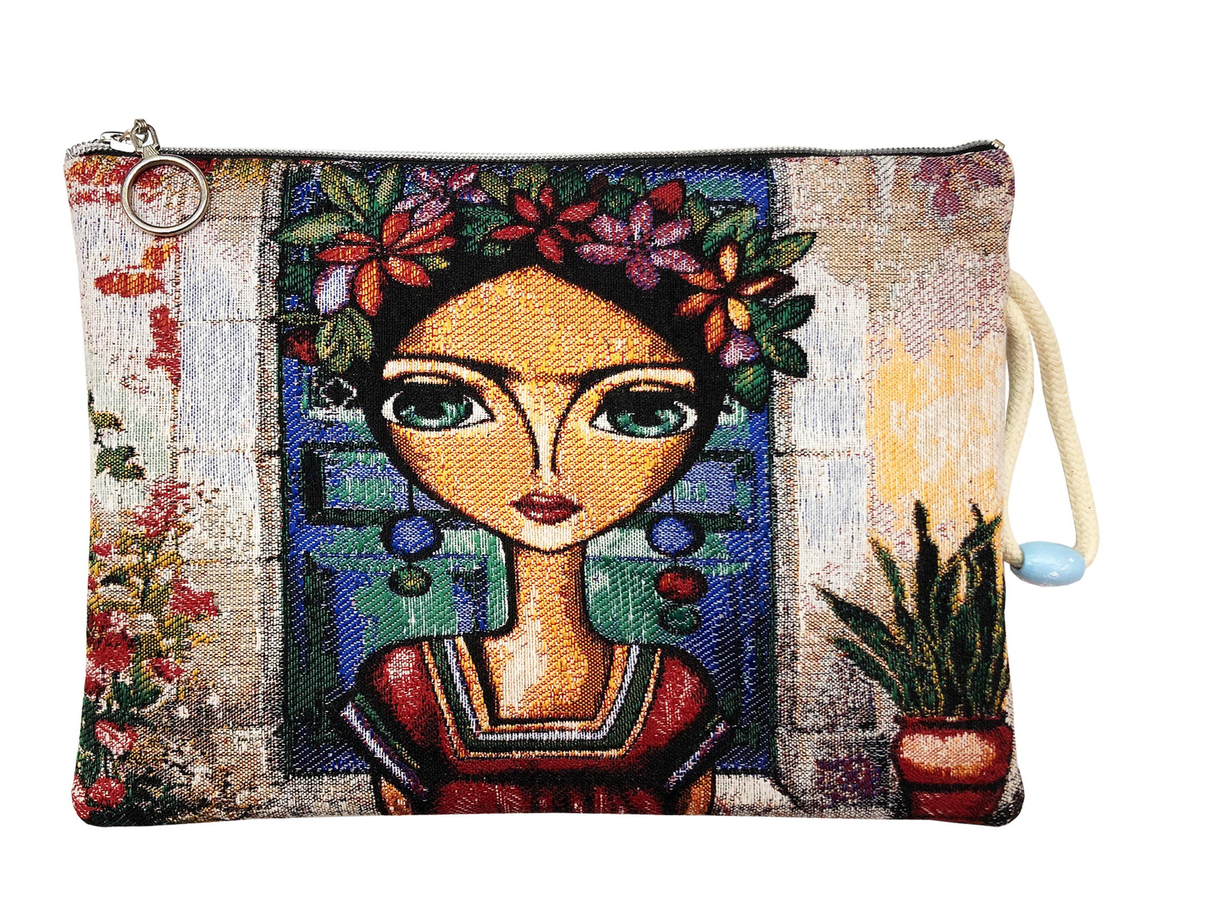 Frau im Paradies - Clutch