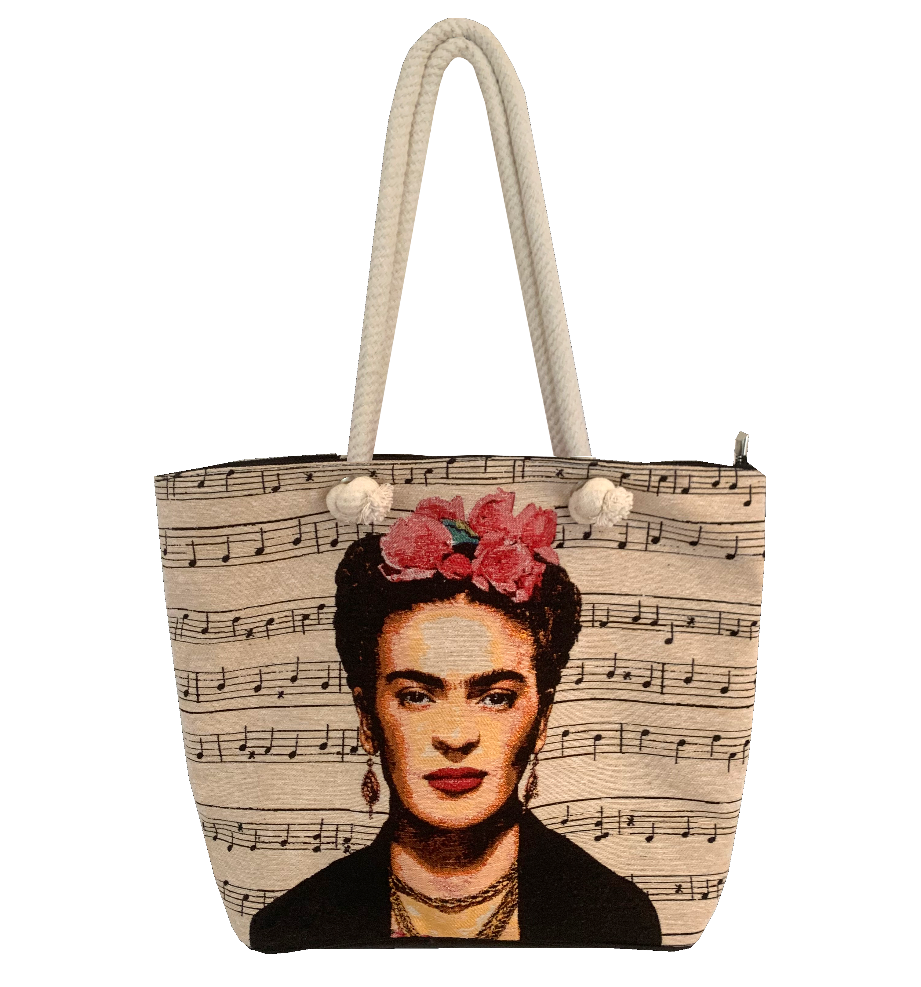 Inspiriert von Frida Kahlo - Musik - Schultertasche