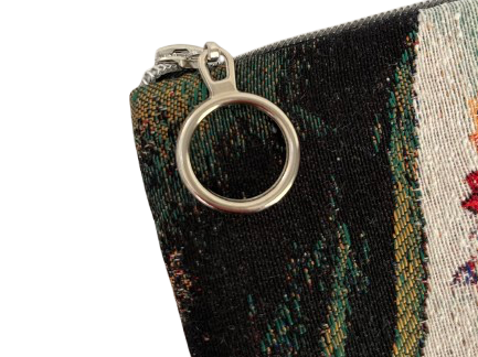 Inspiriert von Frida Kahlo - Balkon - Clutch