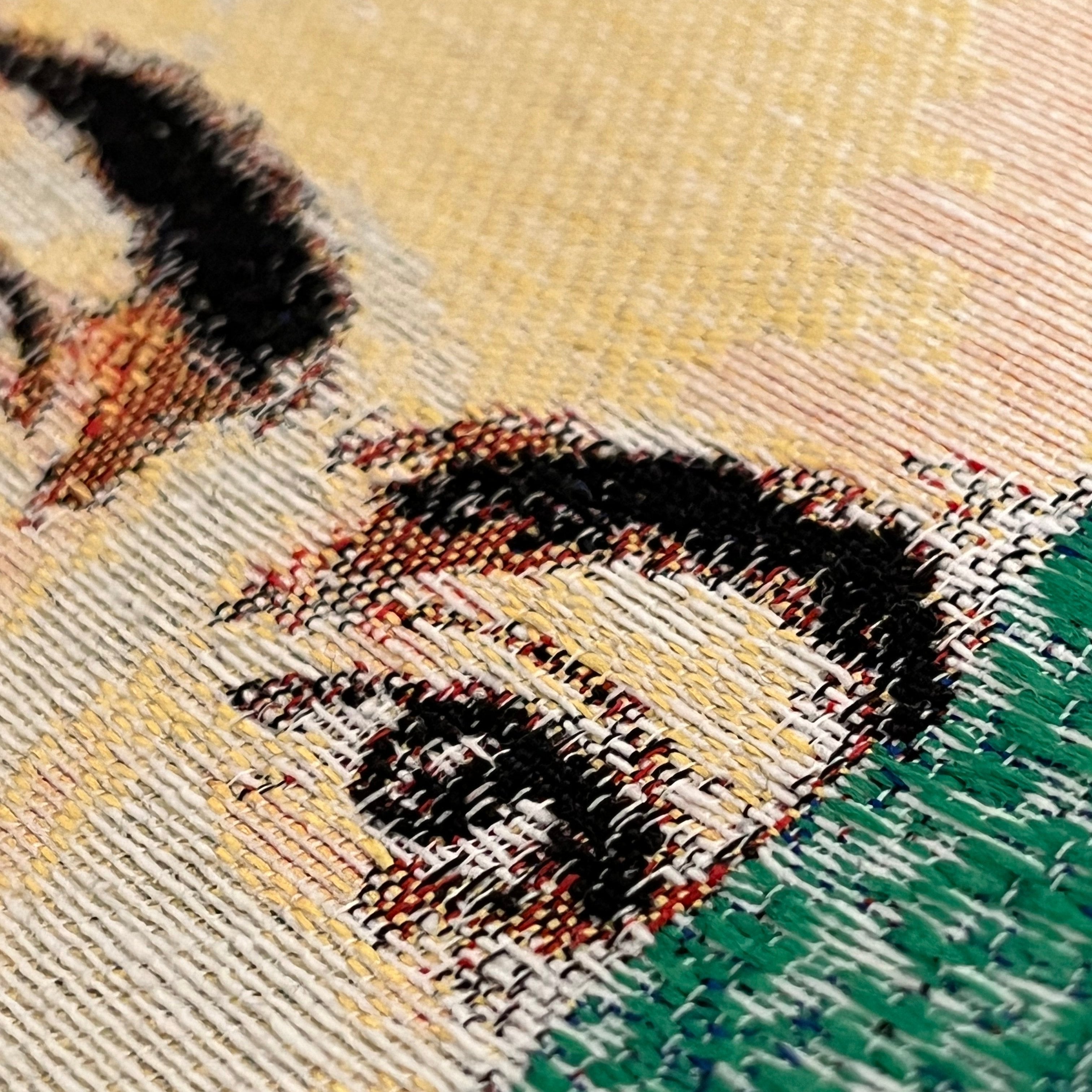 Inspiriert von Frida Kahlo - Rot/Grün - Schultertasche