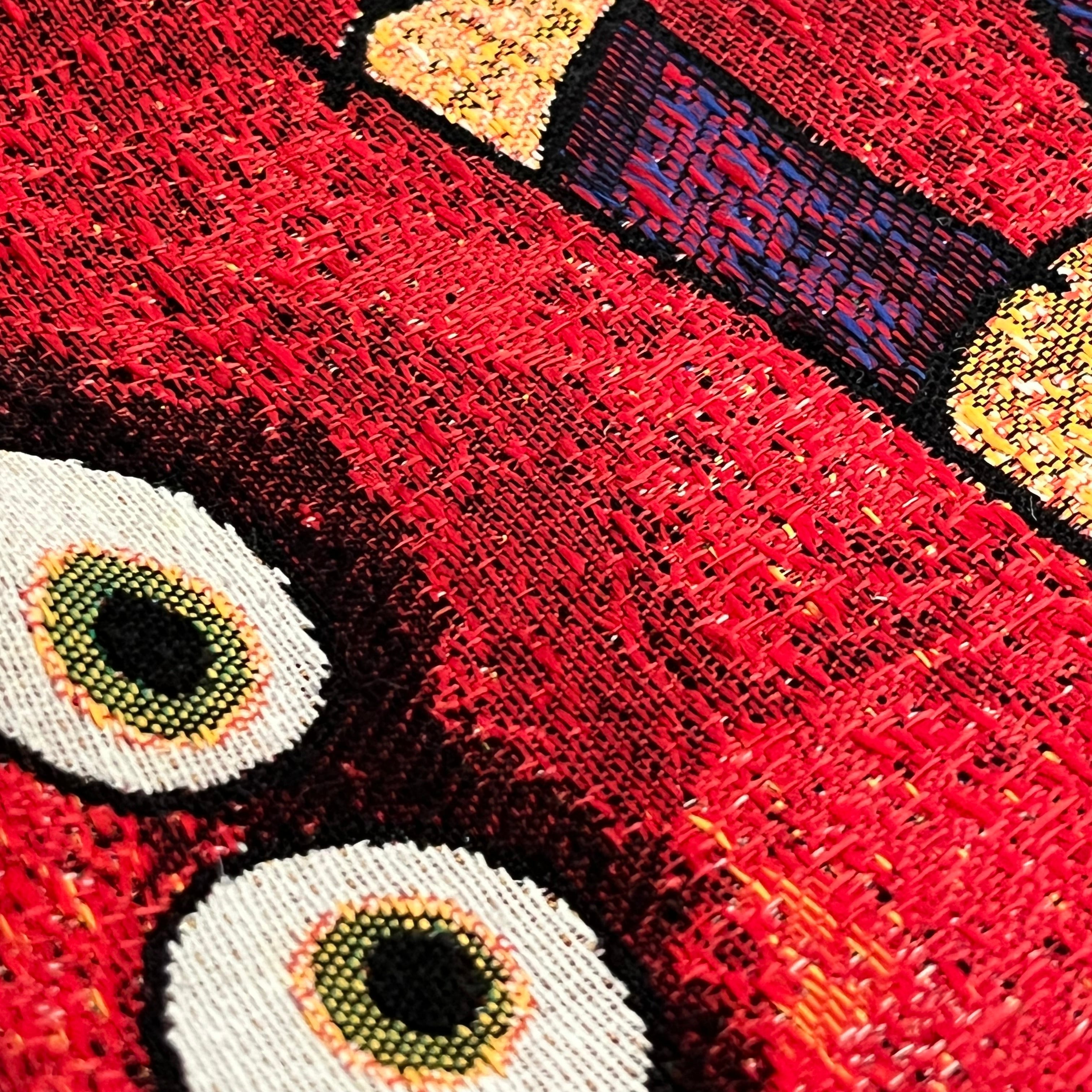 Bunte Katzenrunde - Schultertasche