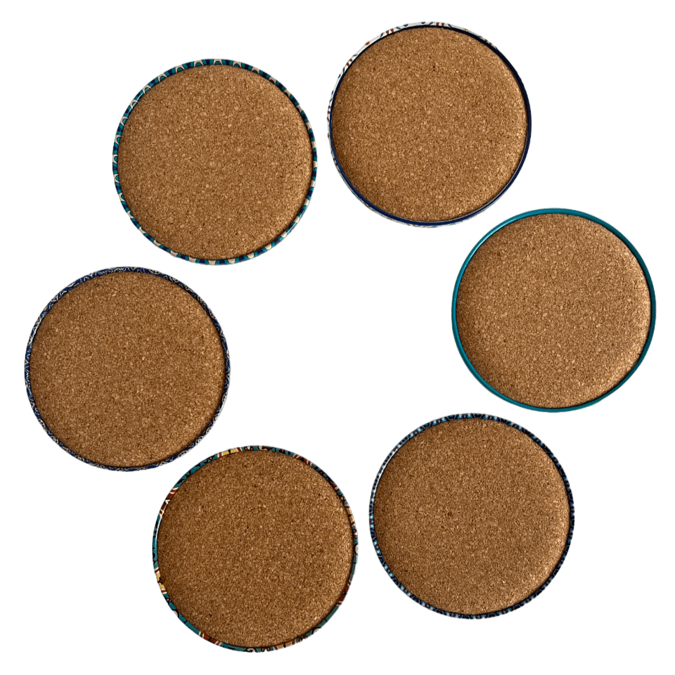 1001 Nacht - 6er Set Untersetzer