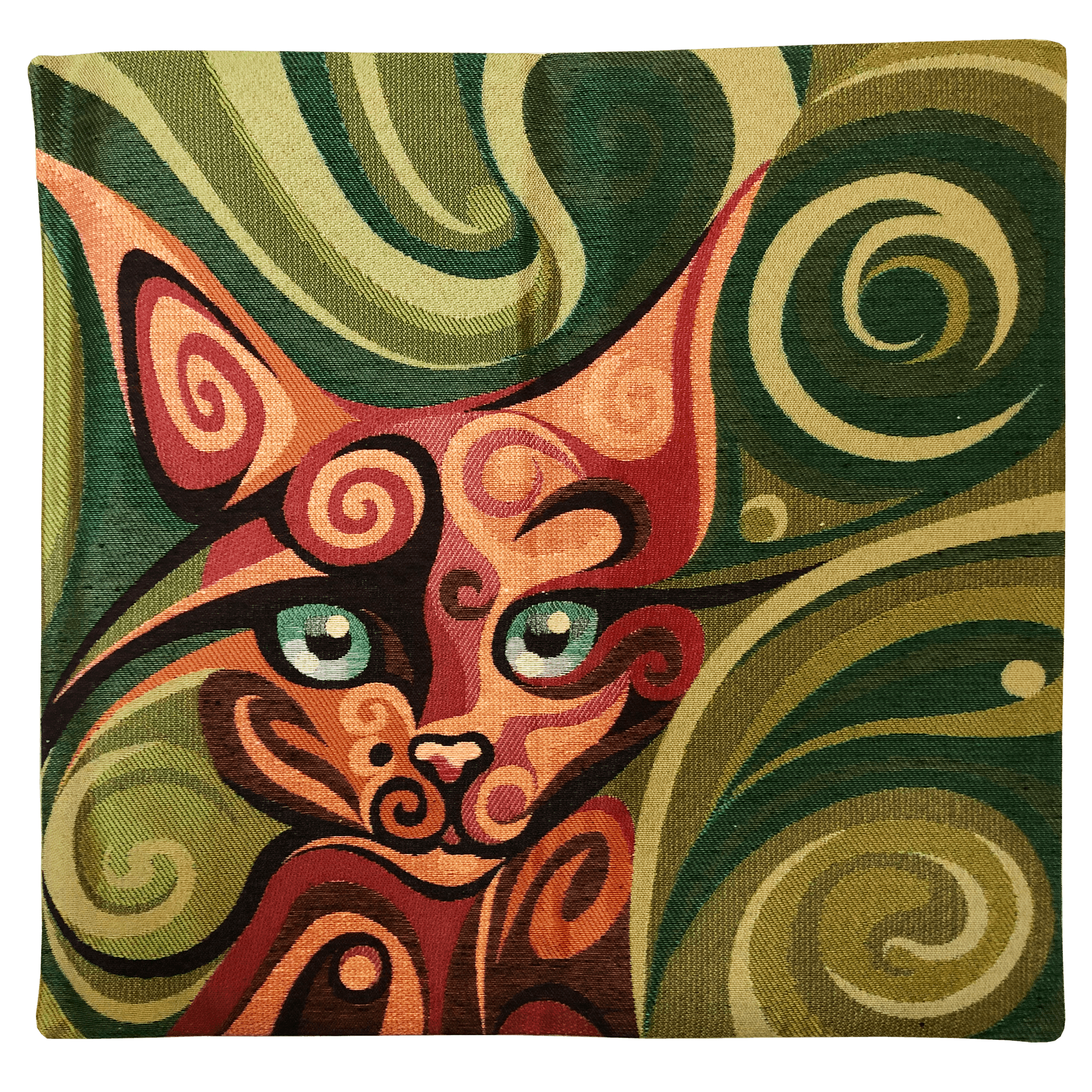 Katzenzeichnung - Kissenbezug