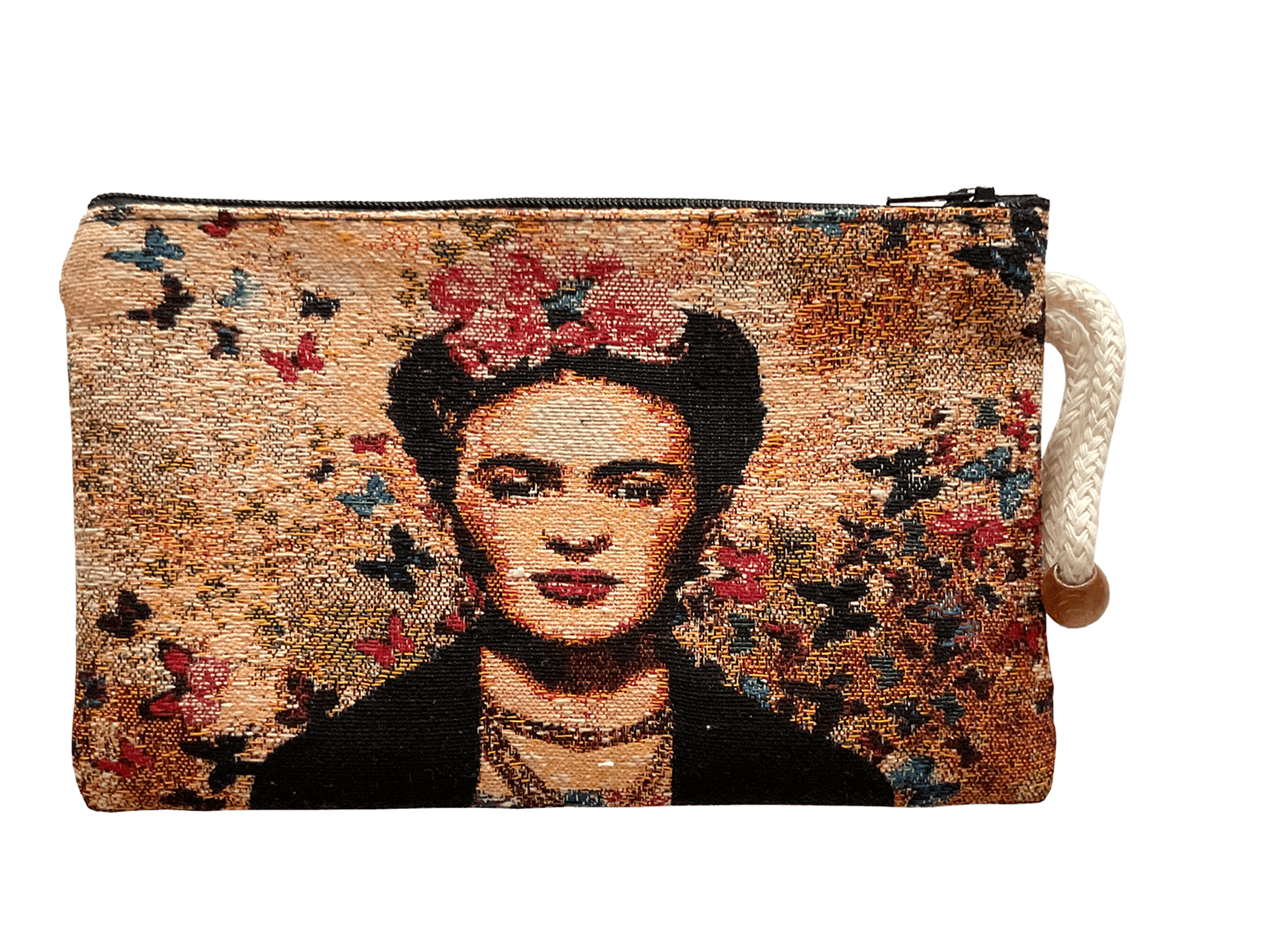 Inspiriert von Frida Kahlo - Schmetterlingspoesie - Portemonnaie