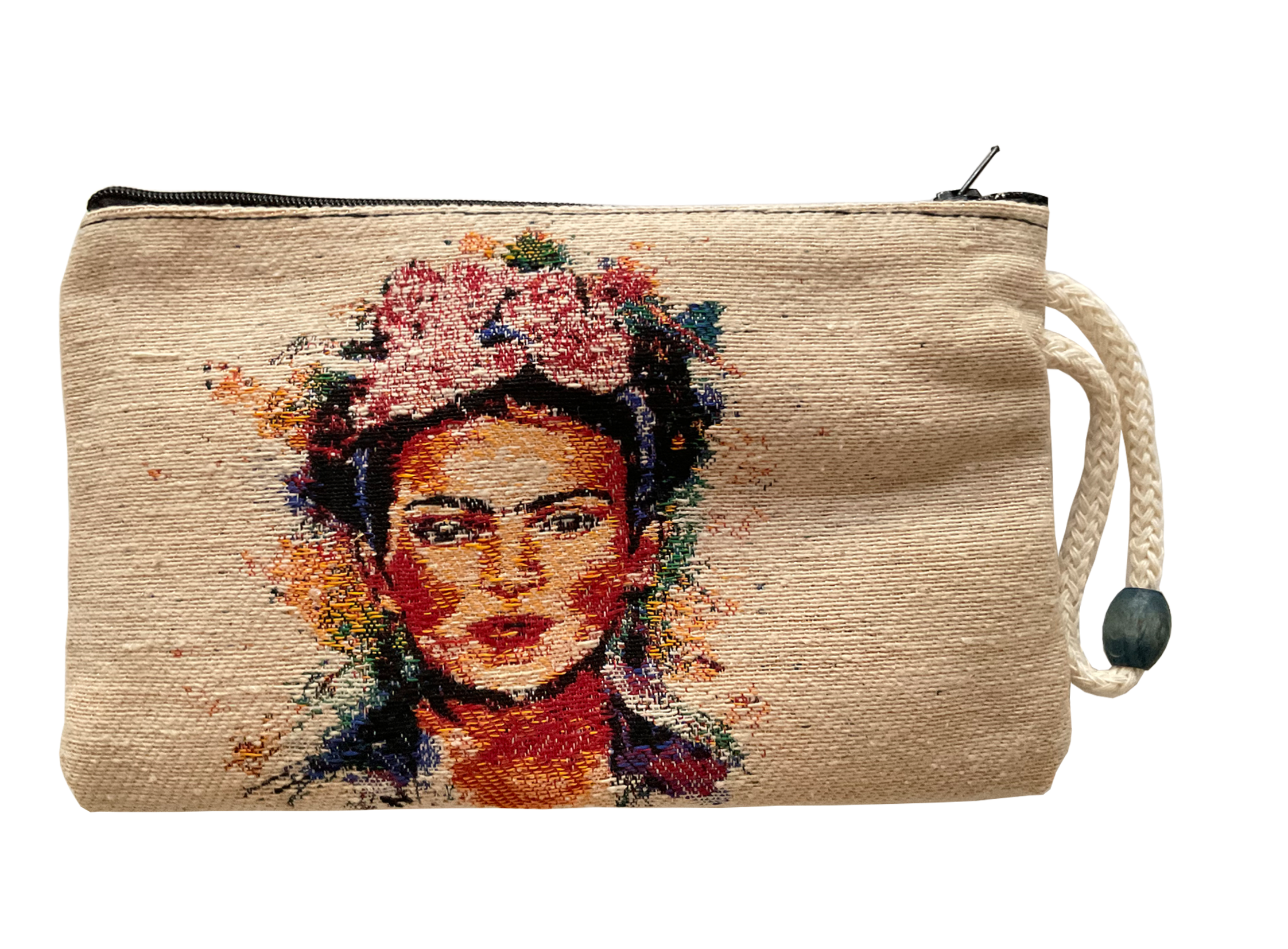 Inspiriert von Frida Kahlo - Blumen - Portemonnaie