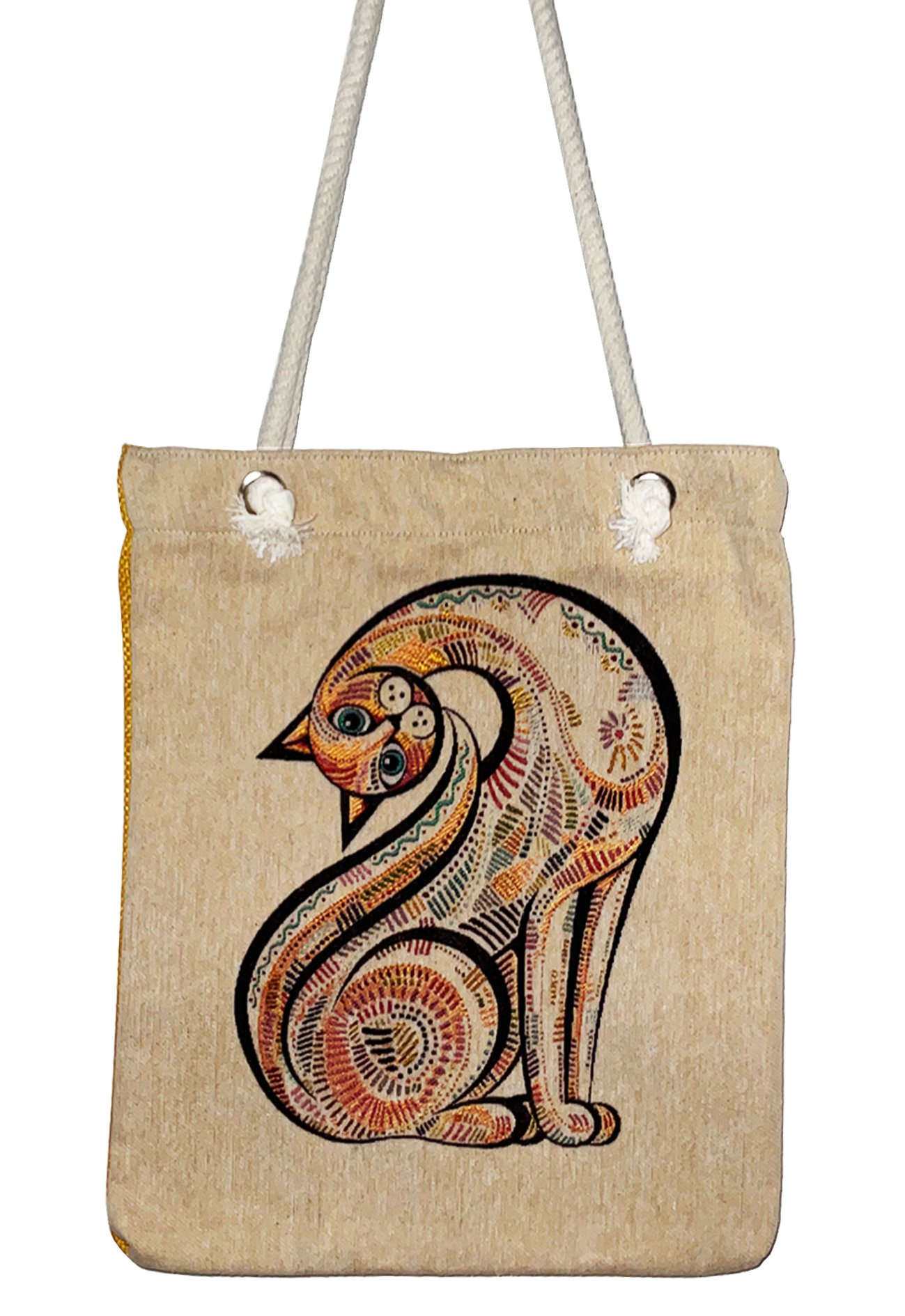 Yoga Katze Hell - Shopper