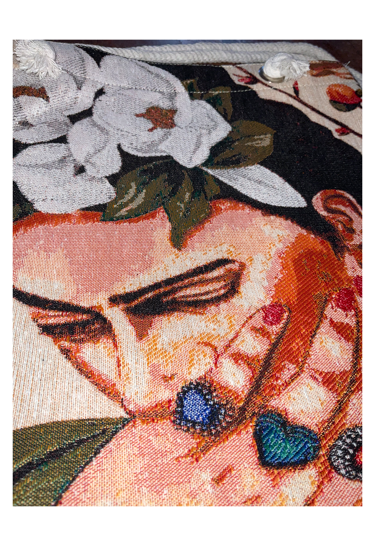 Inspiriert von Frida Kahlo - Ranken - Shopper