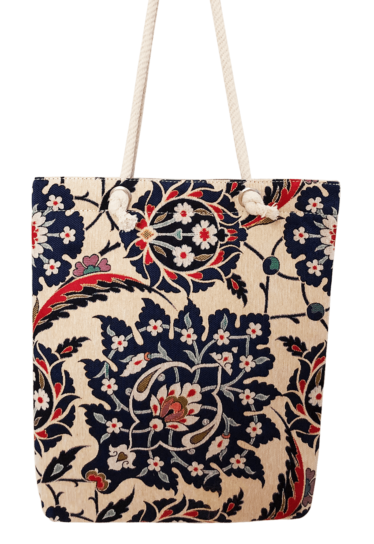 Blaue Flora - Shopper