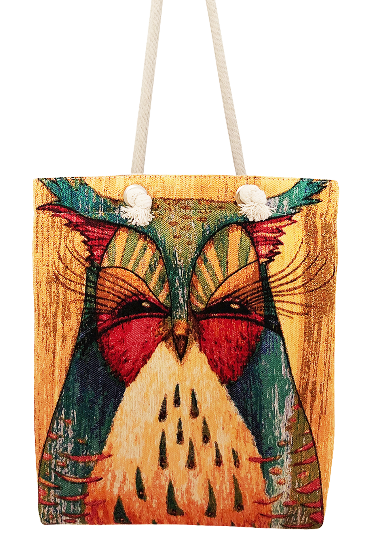 Bunte Eule - Shopper