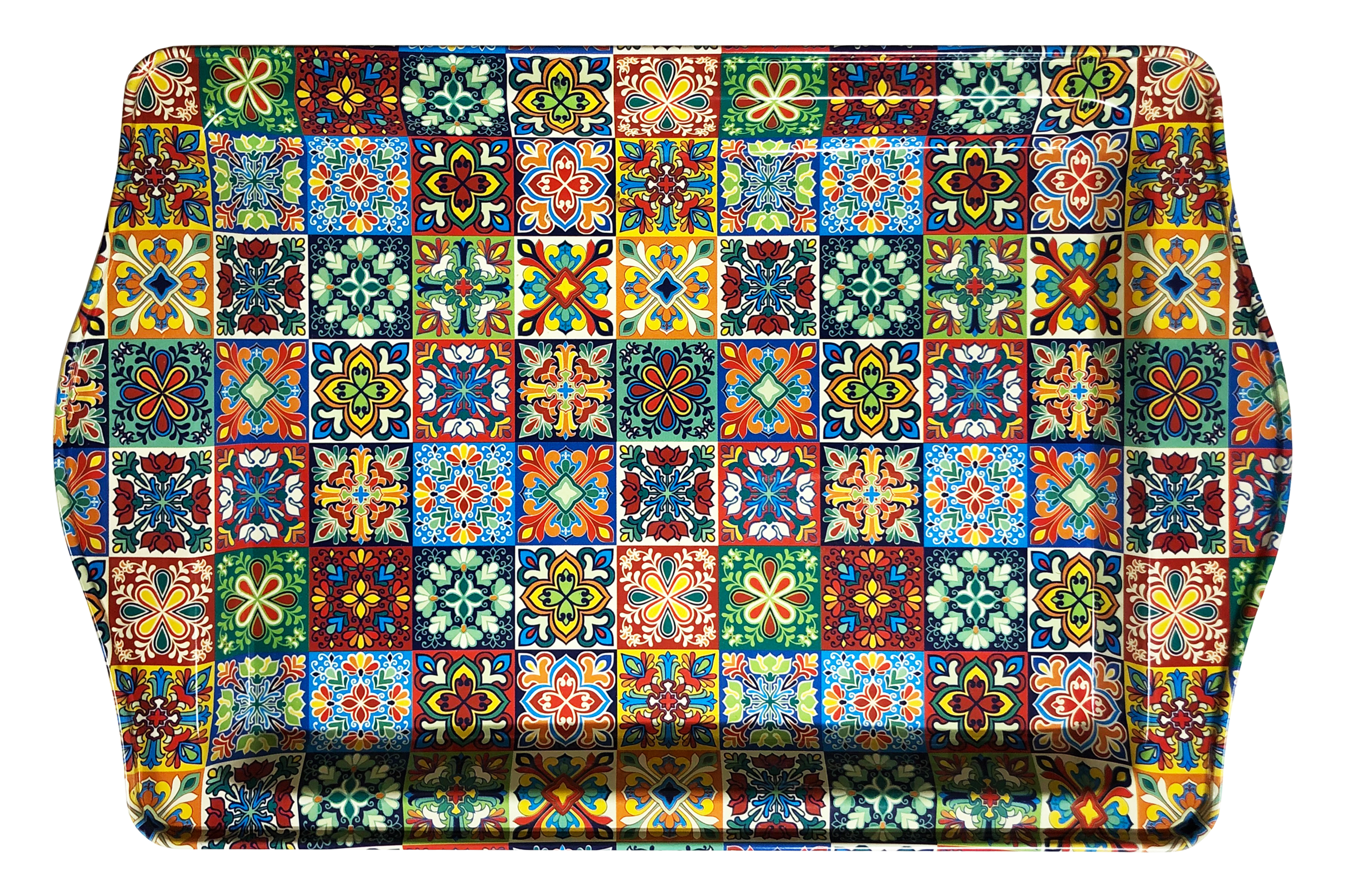 Bunte Fliesen - Tablett (klein)