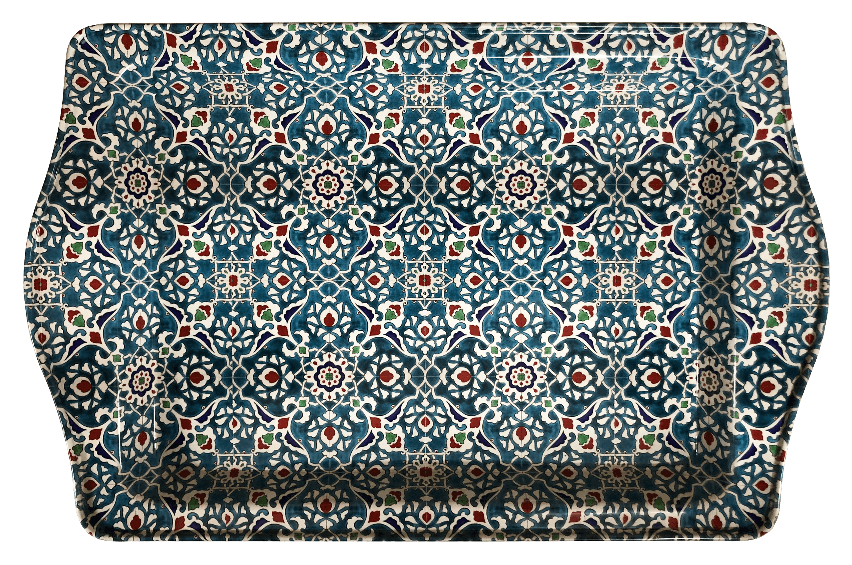 Blaues Mosaik - Tablett (klein)