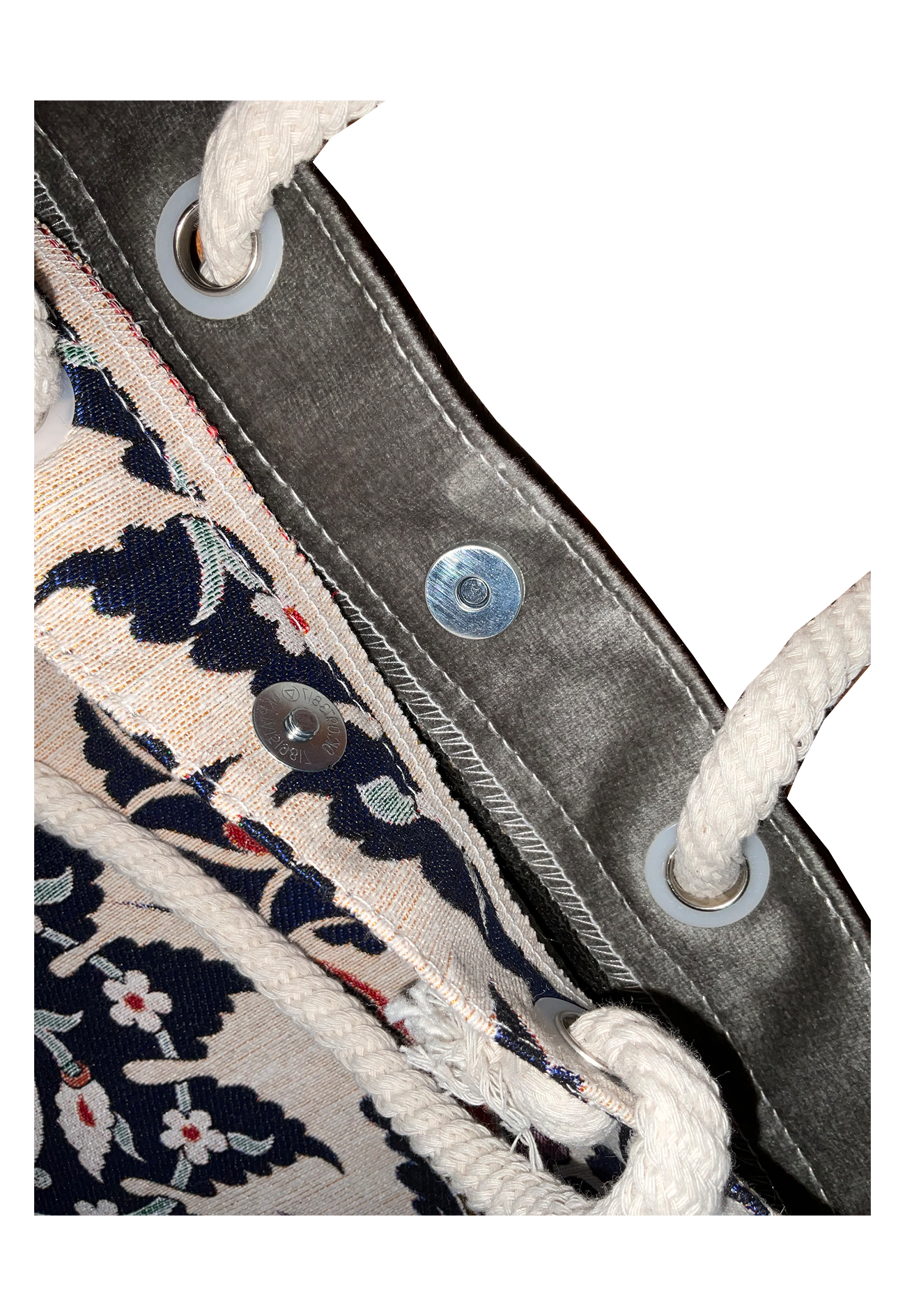 Blaue Flora - Shopper