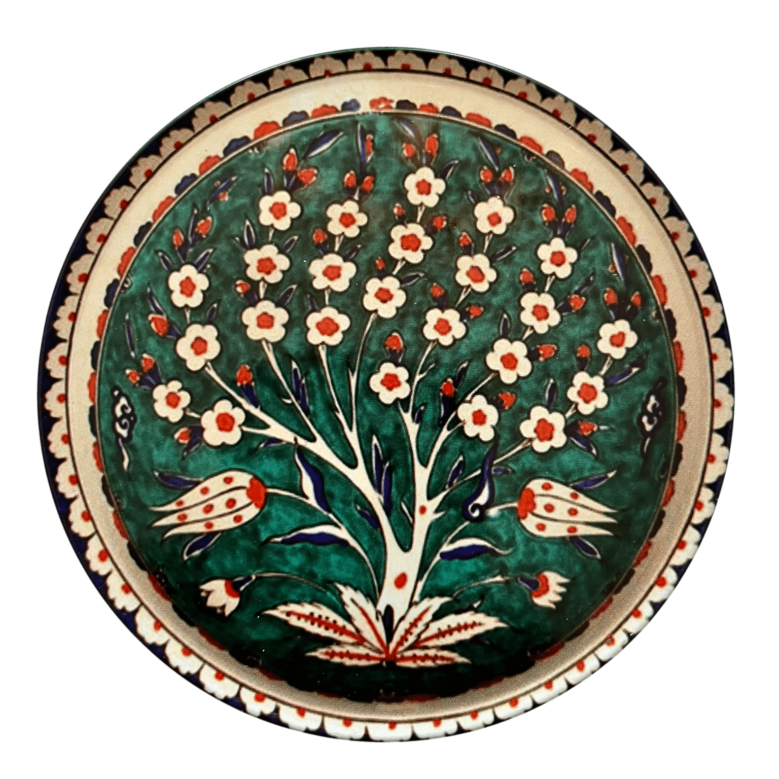 Zeitlose Ornamente - 6er Set Untersetzer