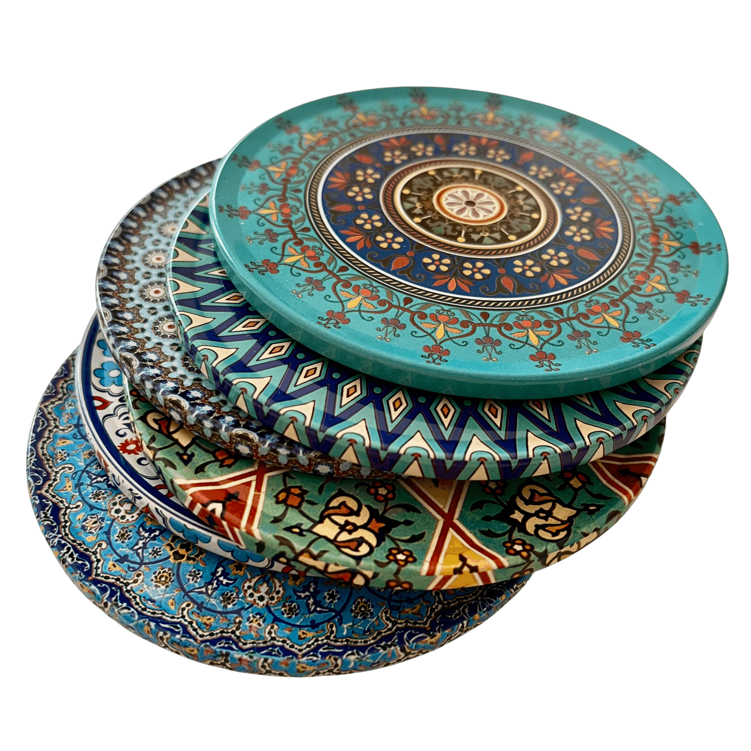 1001 Nacht - 6er Set Untersetzer