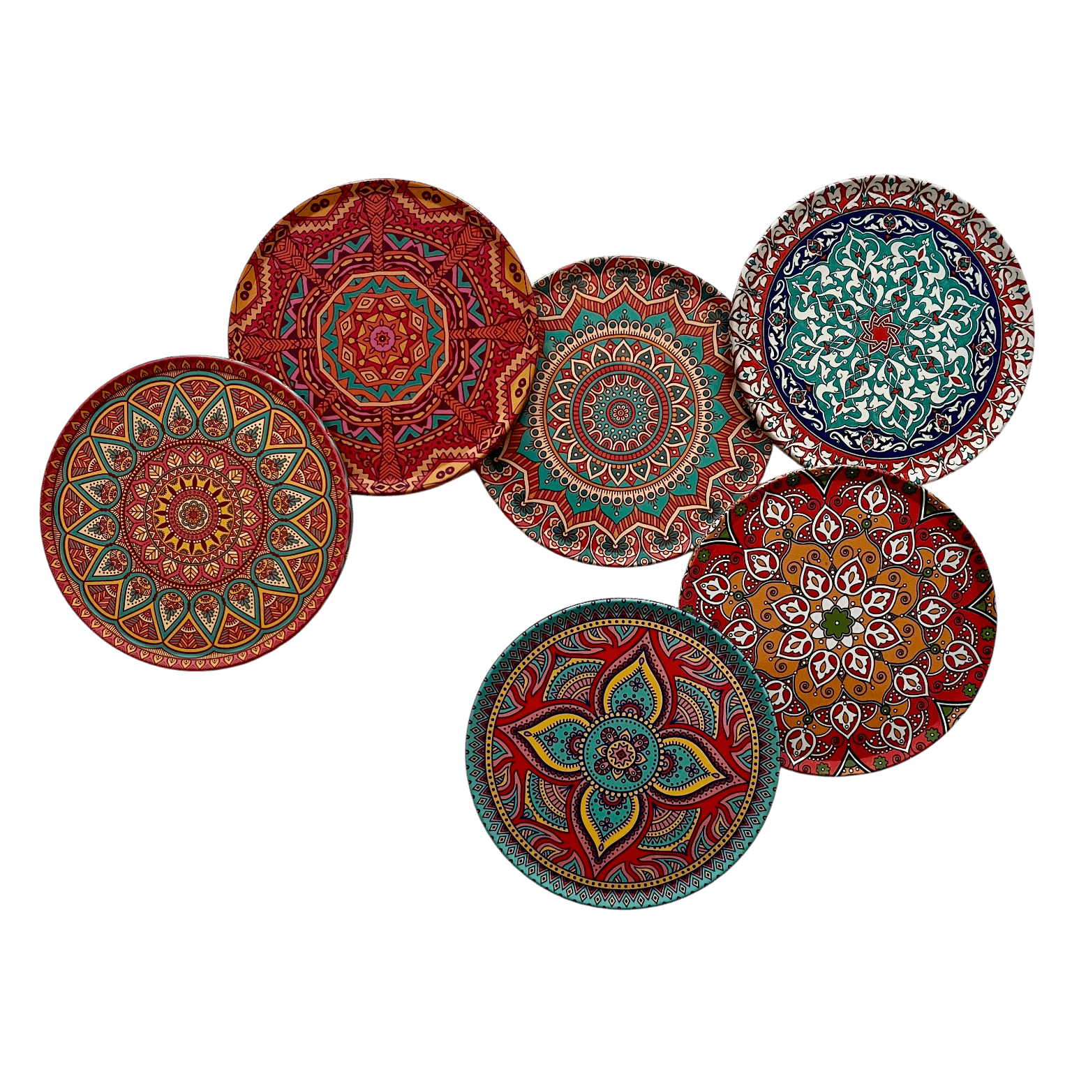 Feuer & Form - 6er Set Untersetzer