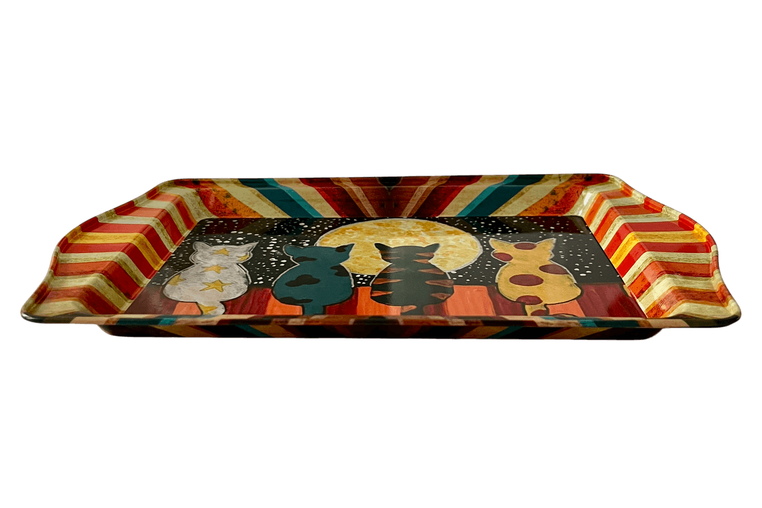 Mondkatzen - Tablett (klein)