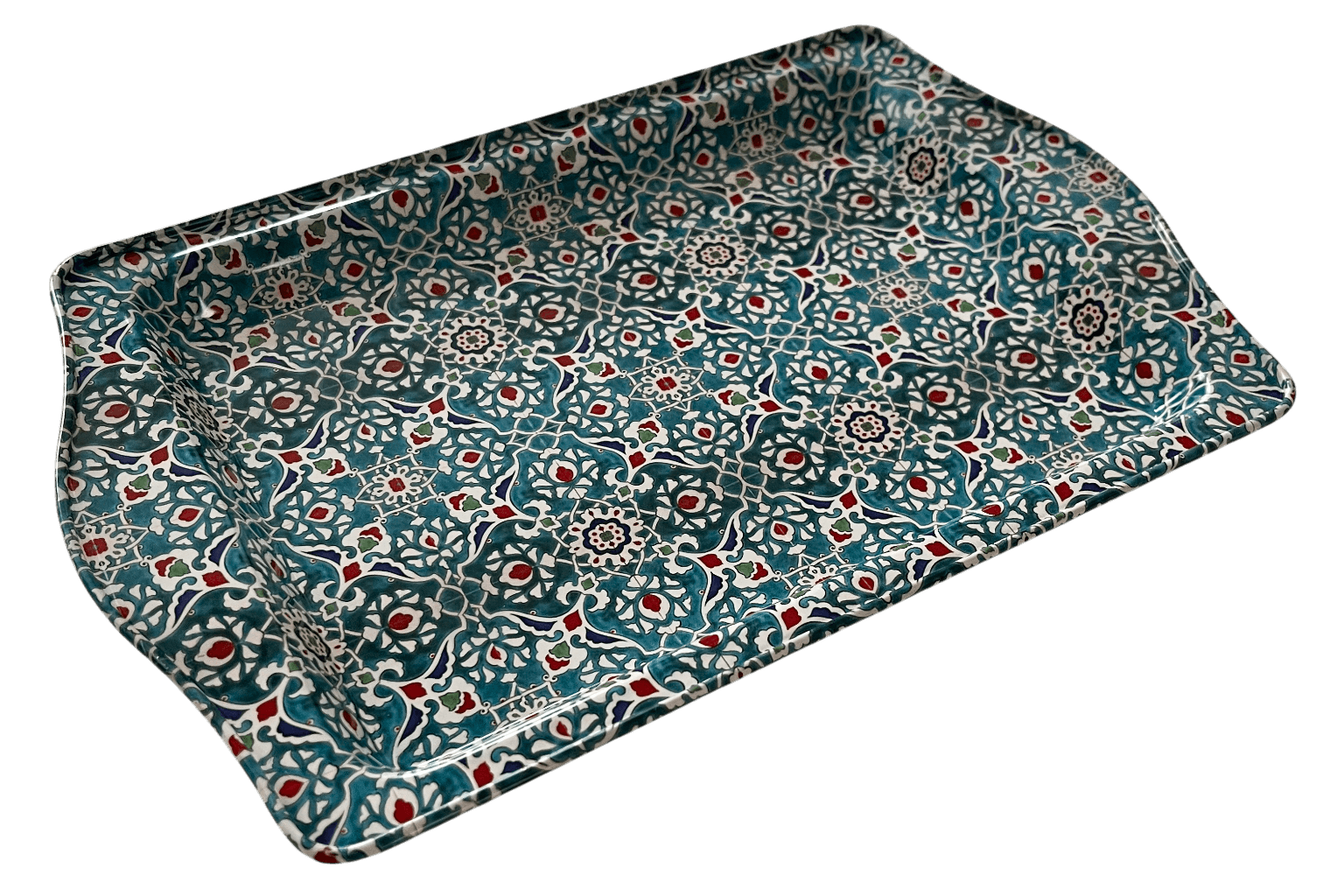 Blaues Mosaik - Tablett (klein)