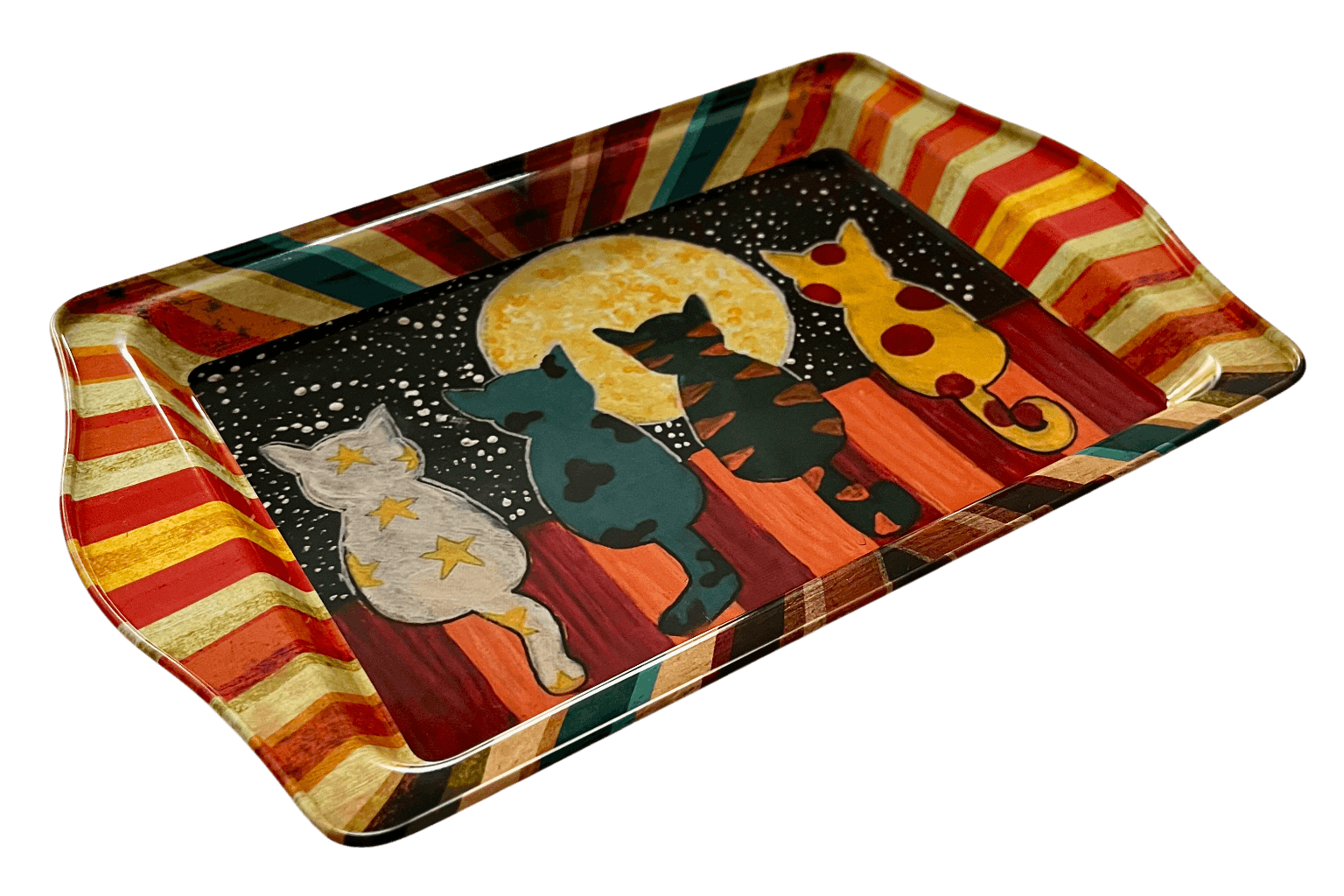 Mondkatzen - Tablett (klein)