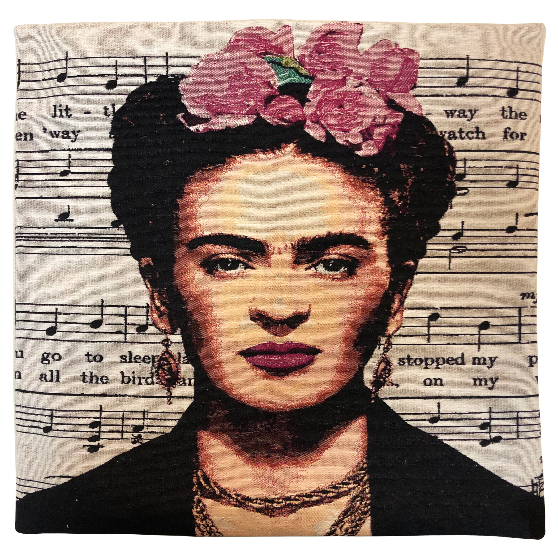 Inspiriert von Frida Kahlo - Musik - Kissenbezug