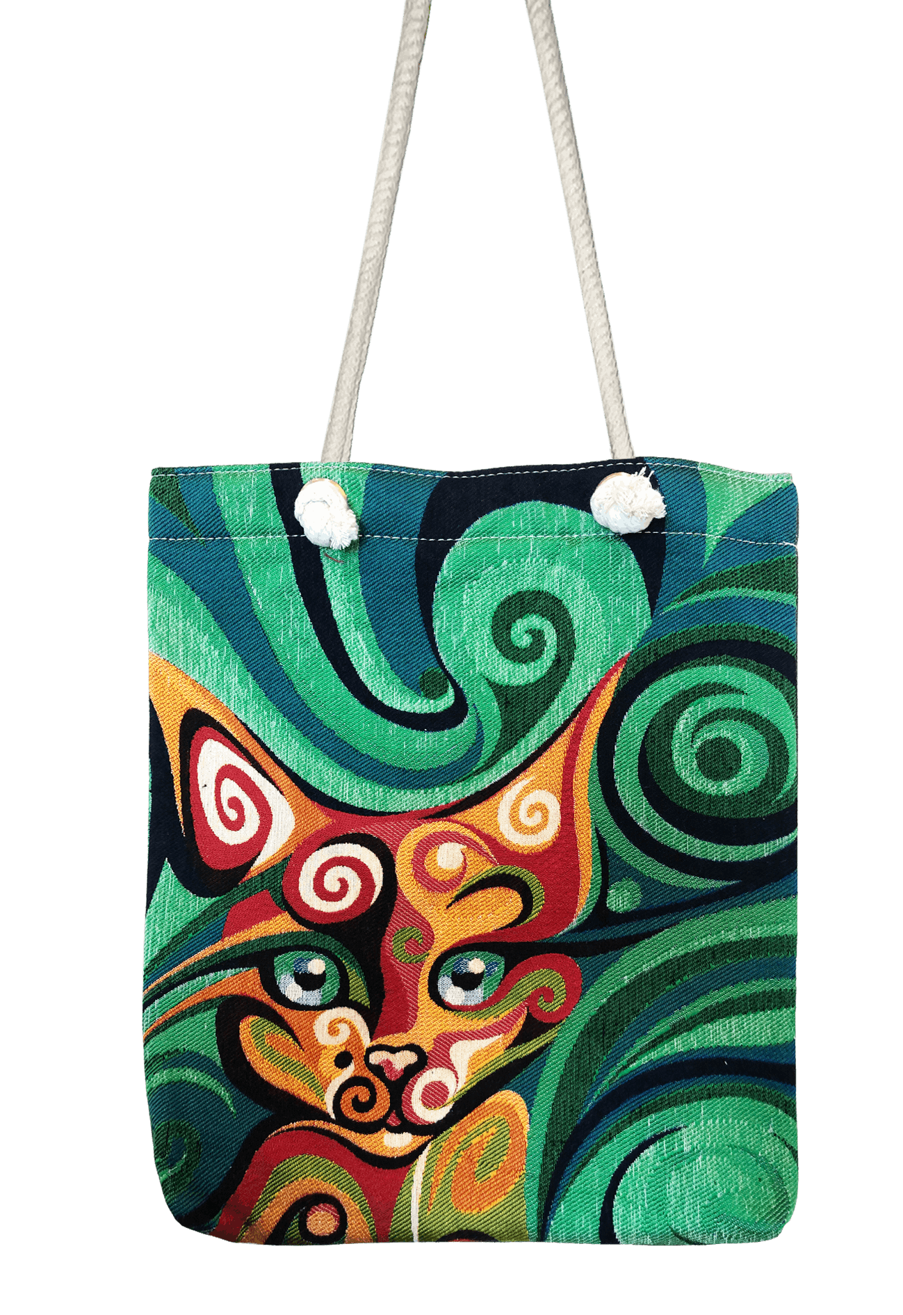 Katzenzeichnung - Shopper