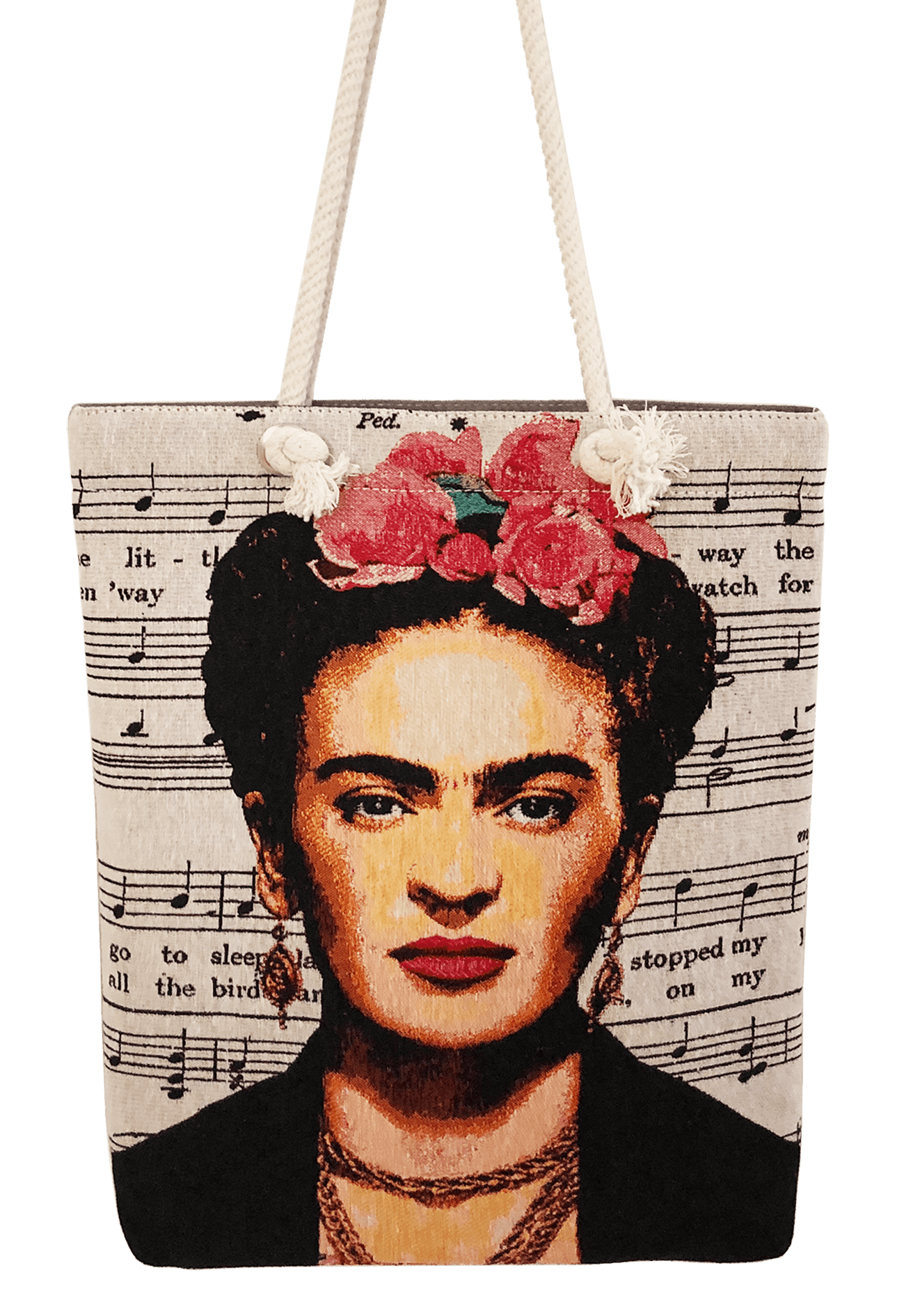 Inspiriert von Frida Kahlo - Musik der Seele - Shopper
