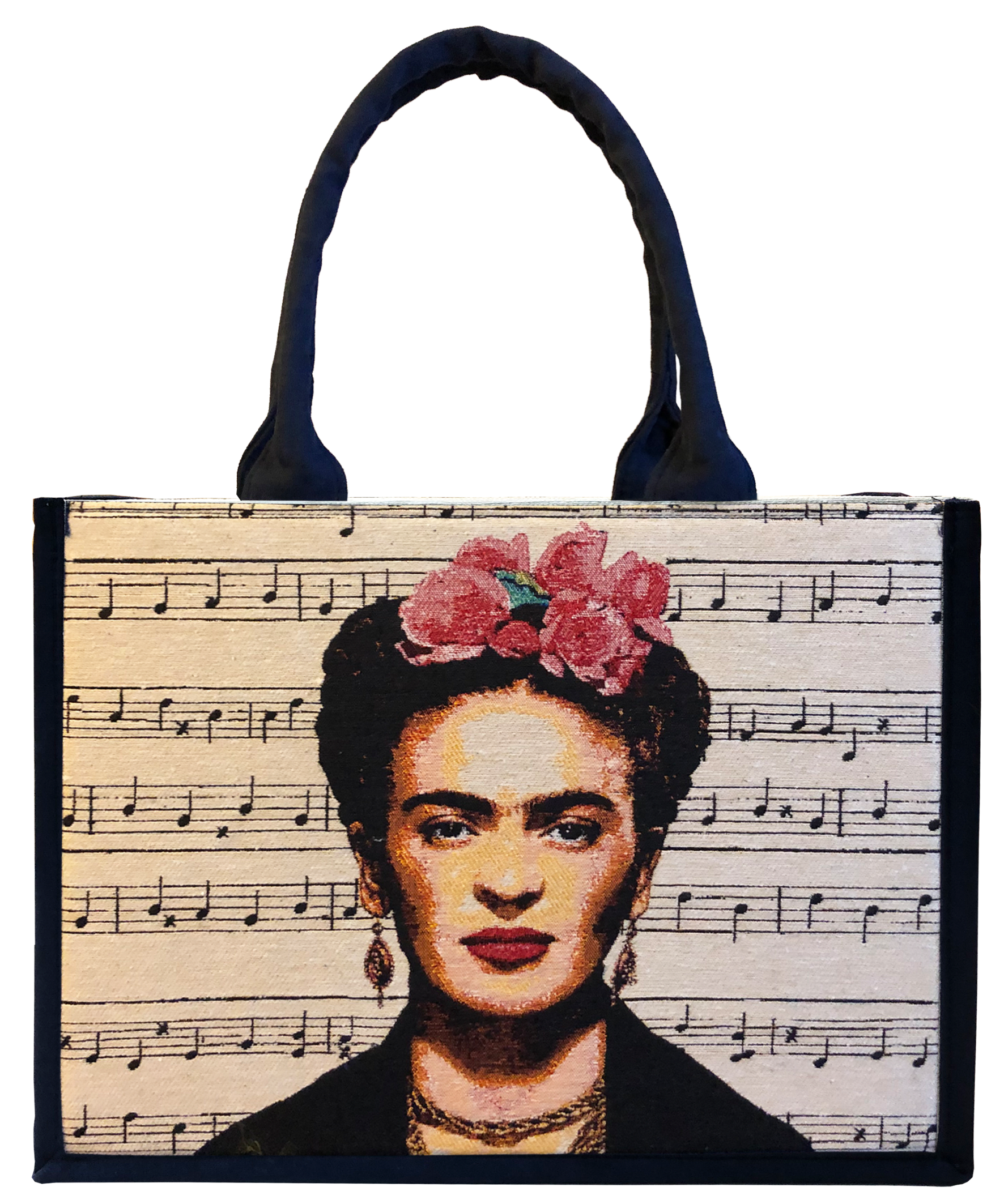 Inspiriert von Frida Kahlo - Musik - Tote Bag