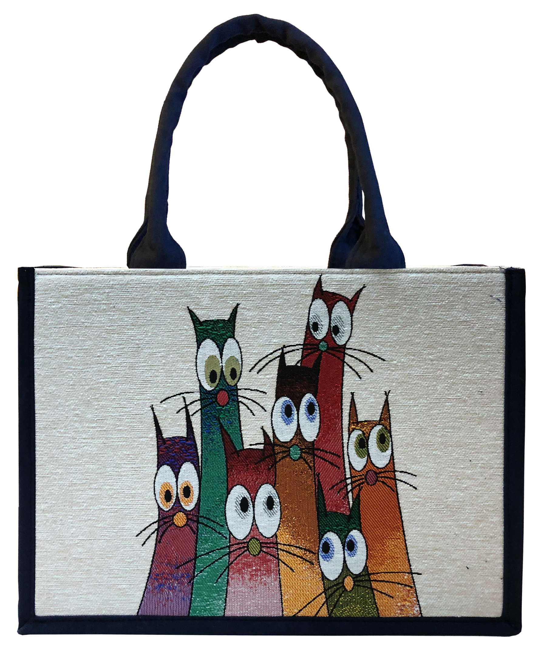 Schockierte Katzen - Tote Bag