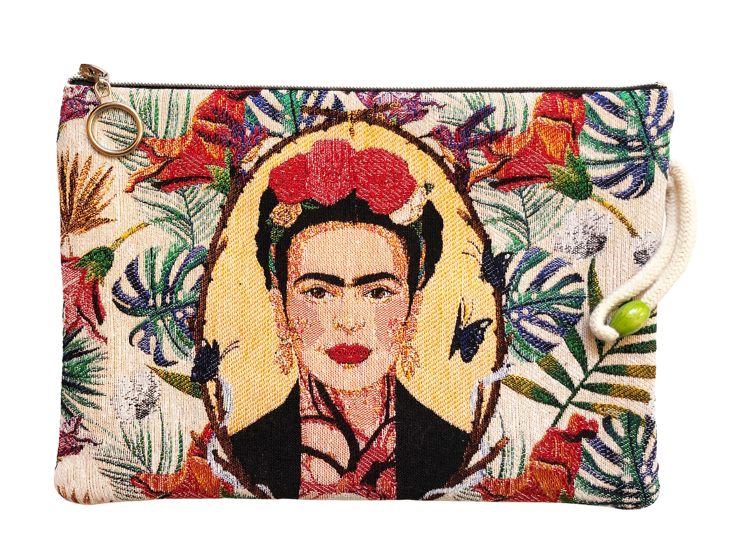 Inspiriert von Frida Kahlo - Porträt - Clutch